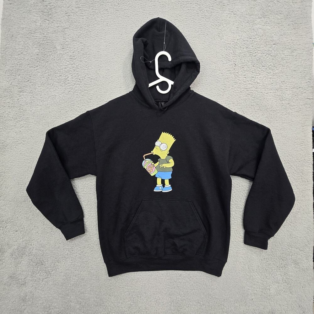 The simpsons Bart Hoodie Black Medium